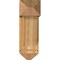 Ekena Millwork Traditional Arts and Crafts Rough Sawn Bracket w/ Offset Brace, Western Red Cedar, 8"W x 20"D x 24"H BKT0806X20X24TRA03RWR - alternate 3